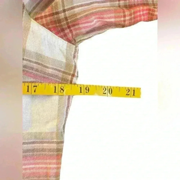 Set of 2 Old Navy Women’s 100% Cotton Plaid Flannel Long Sleeve Shirts Small‎ - Picture 6 of 16